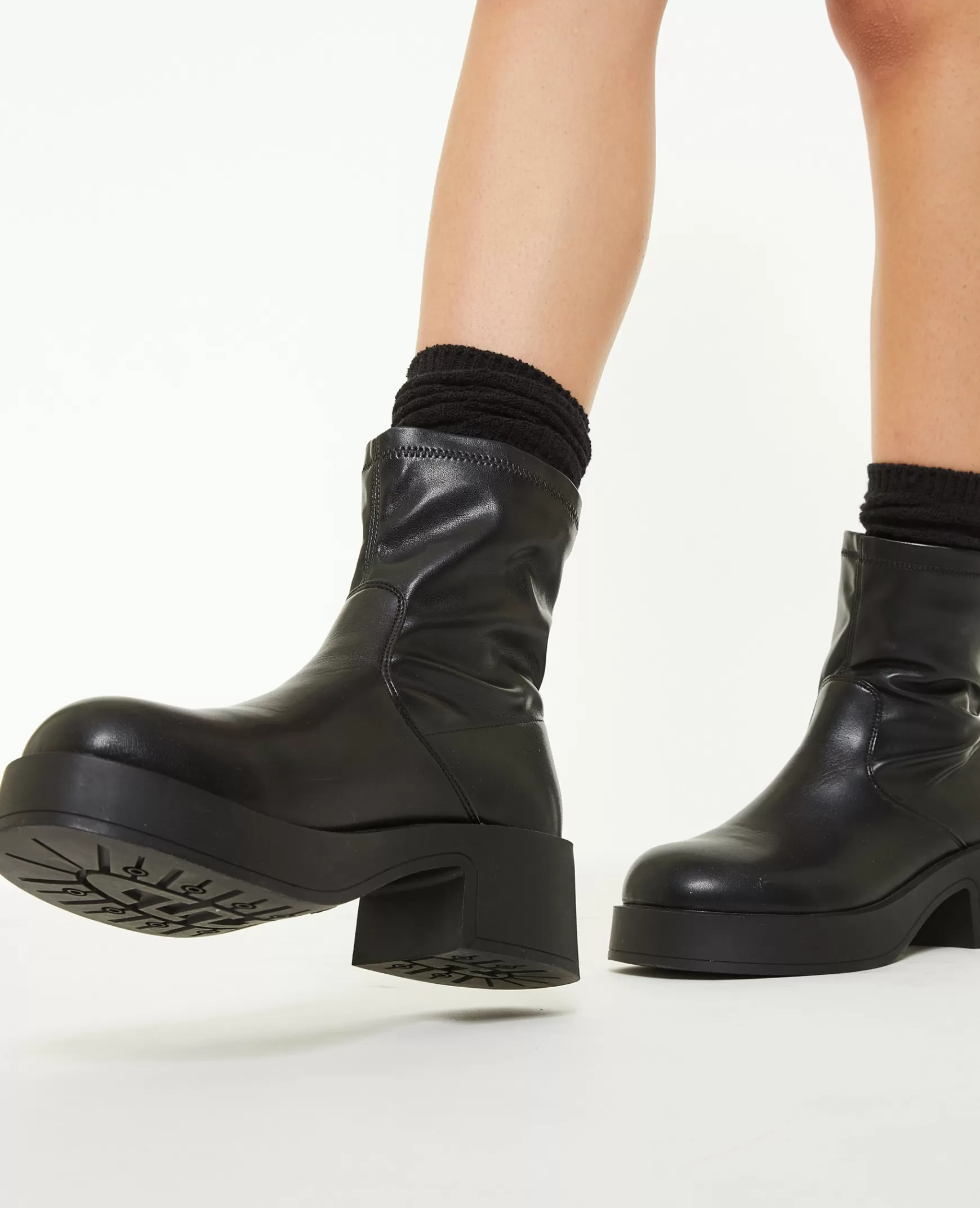 Pimkie Boots bouts ronds - Noir New