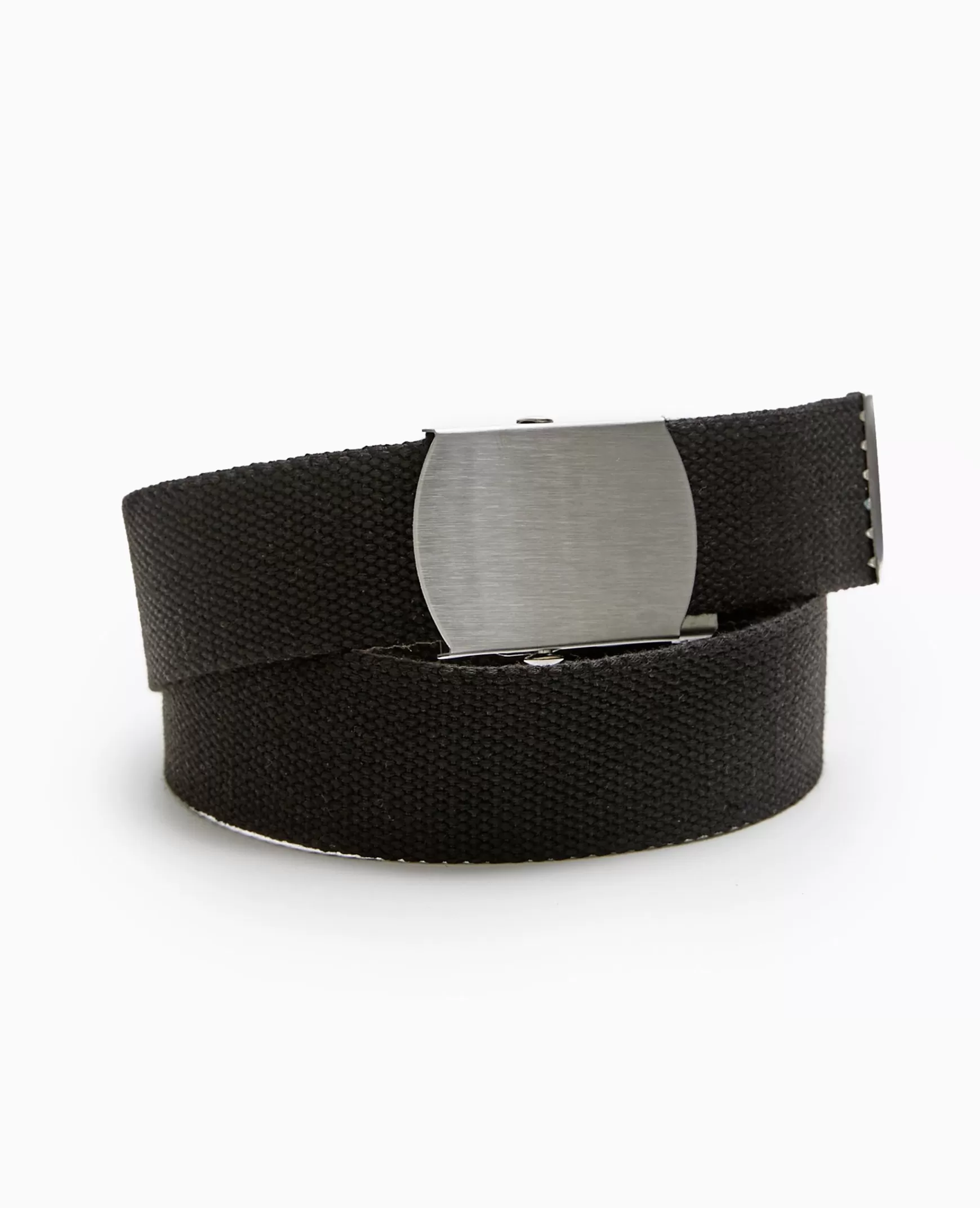 Pimkie Ceinture en canvas avec boucle mtallique - Noir Best Sale