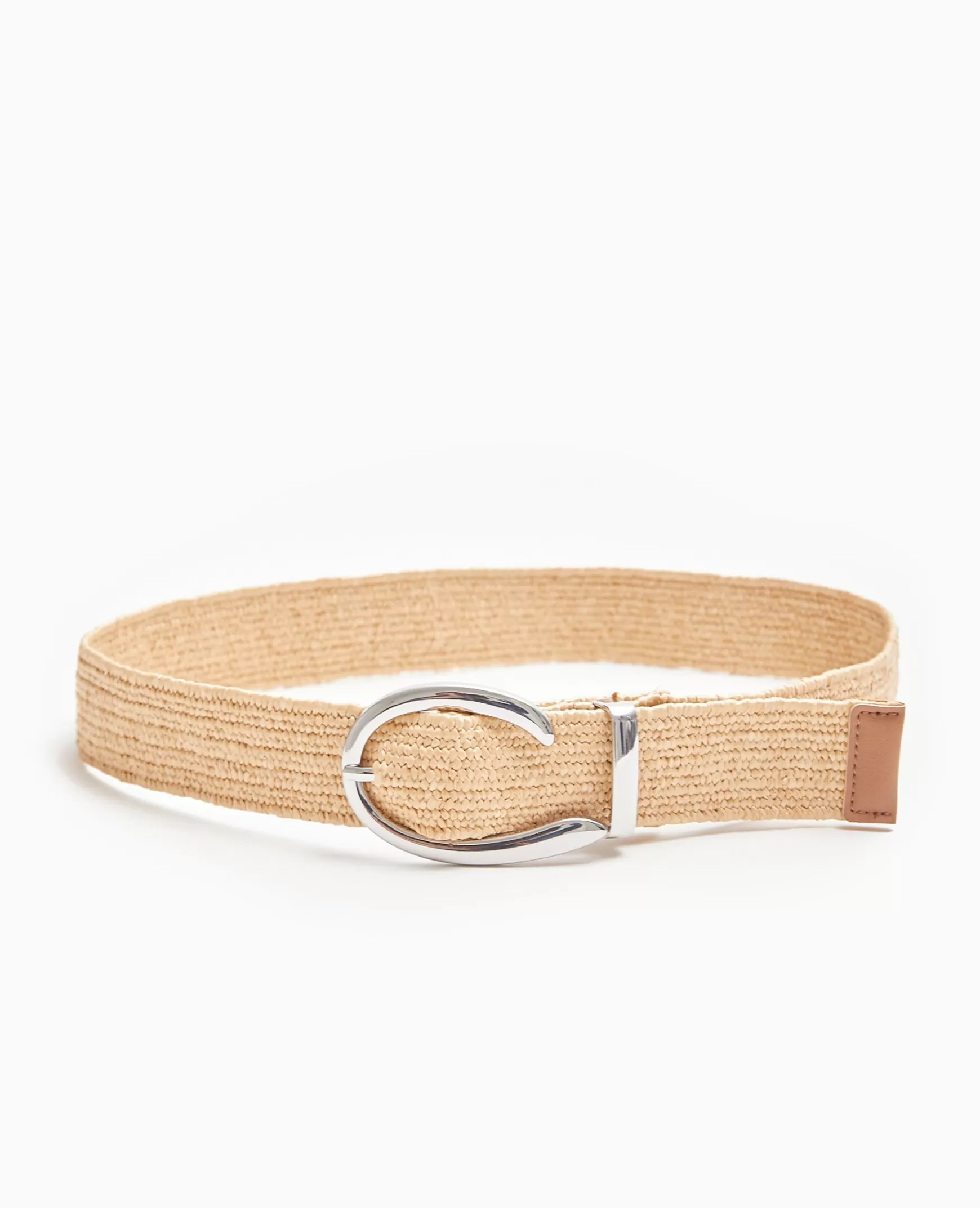 Pimkie Ceinture en paille lastique - Beige Hot