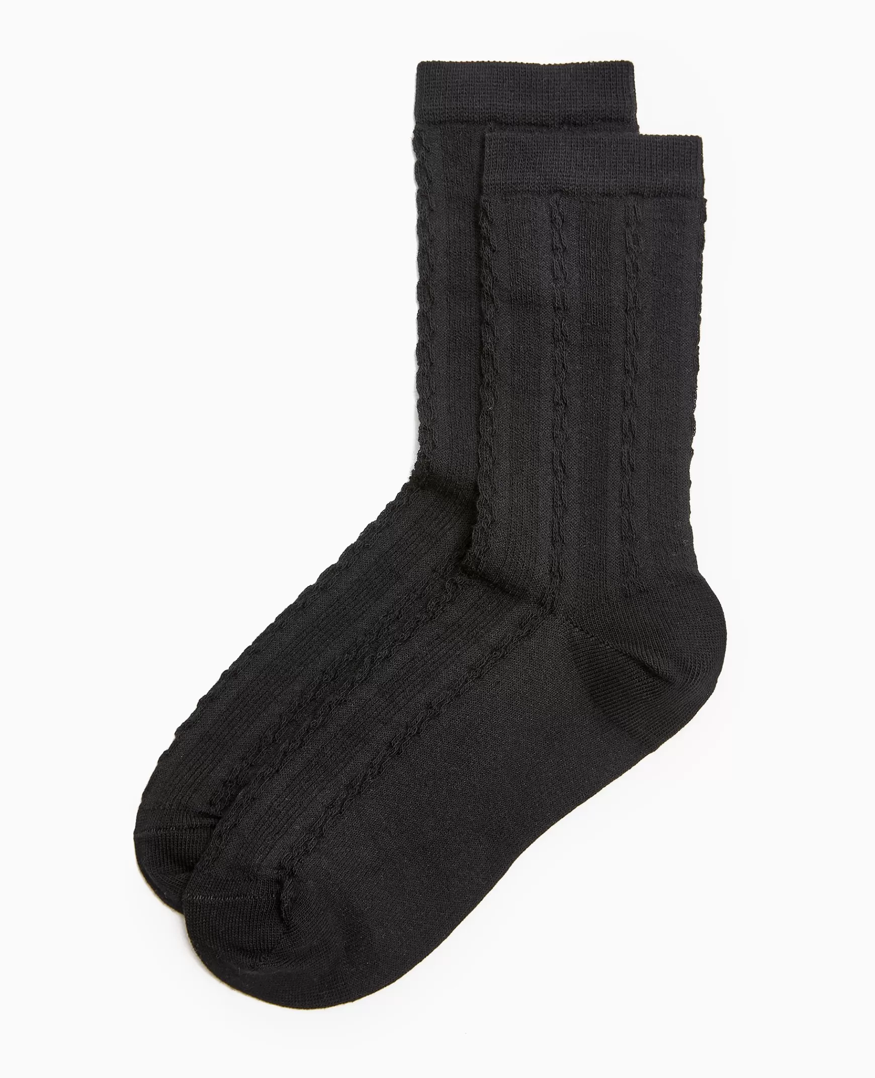 Pimkie Chaussettes en maille fantaisie - Noir Store