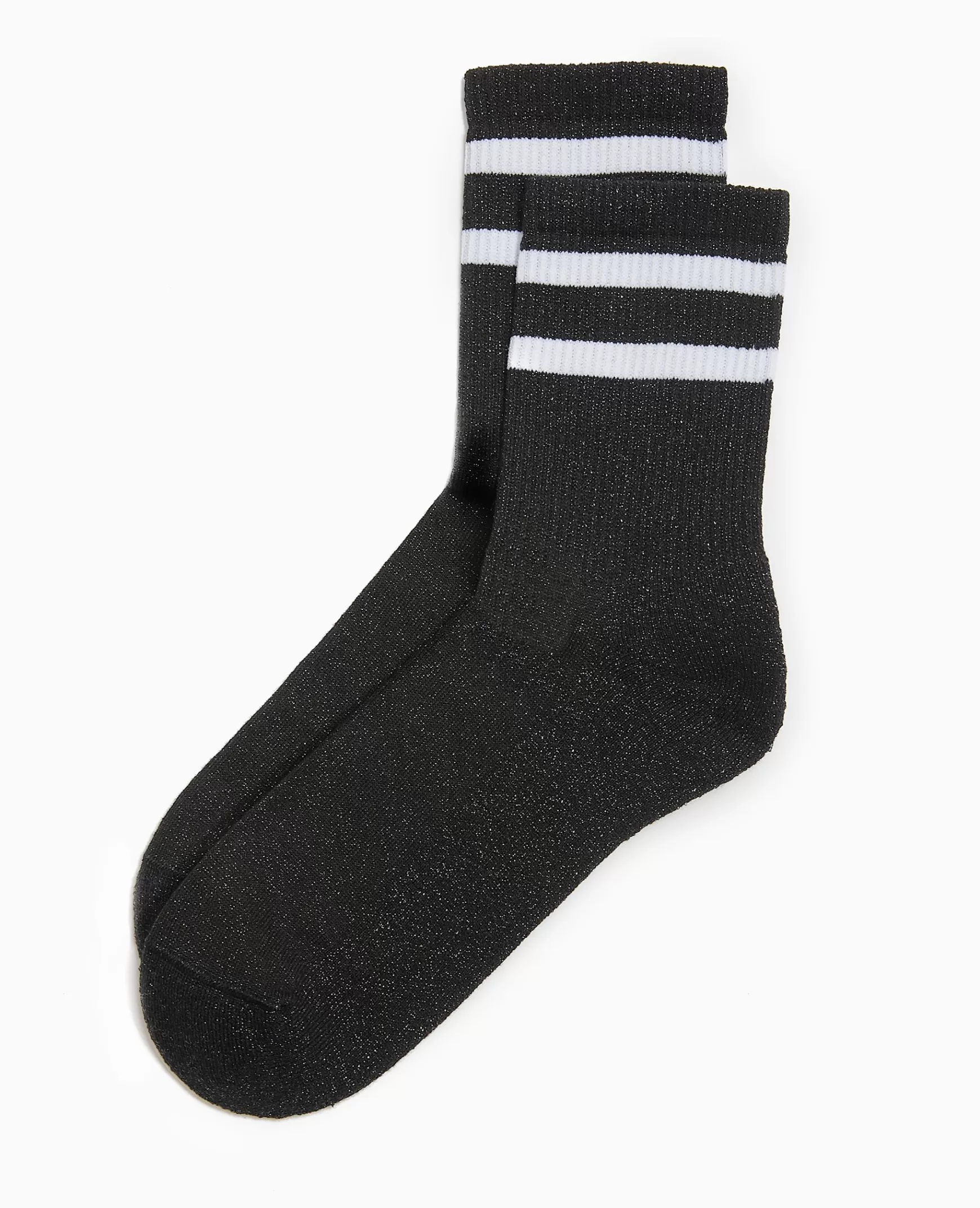 Pimkie Chaussettes sport avec lurex - Noir Best Sale