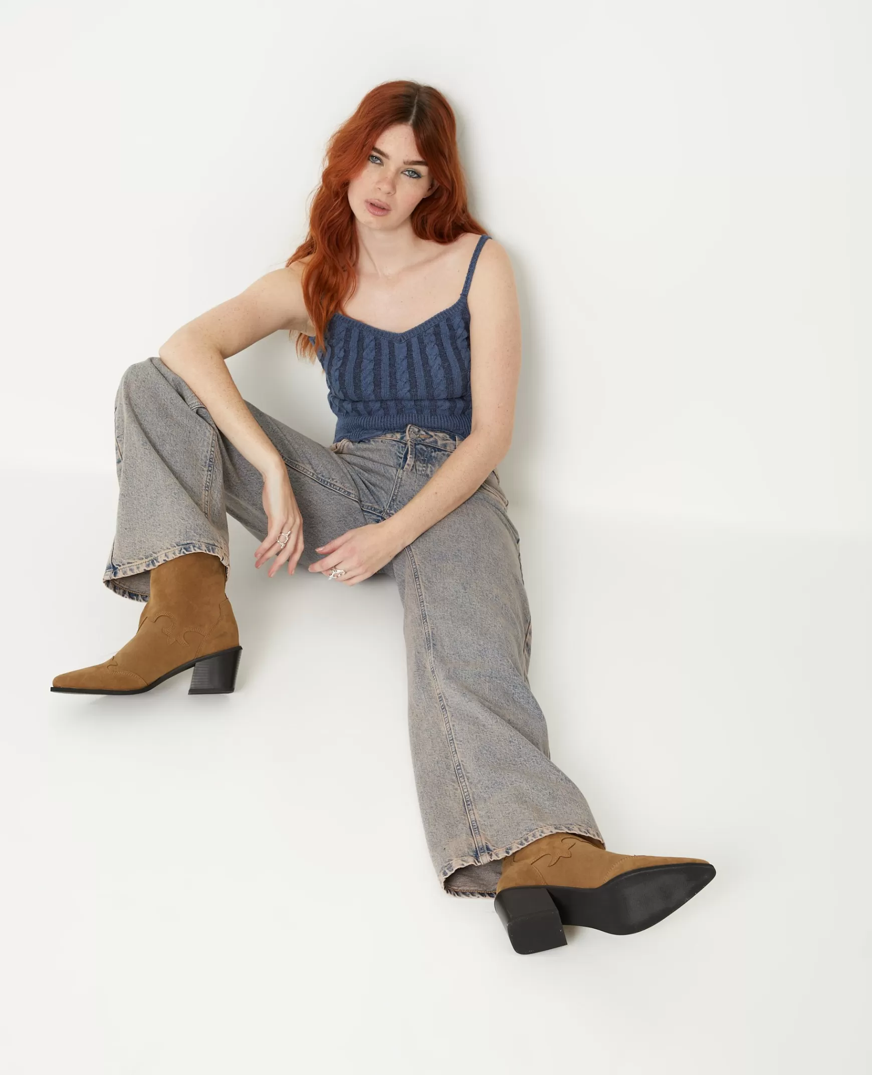 Pimkie Jean wide taille basse - Gris clair Grisclair Cheap