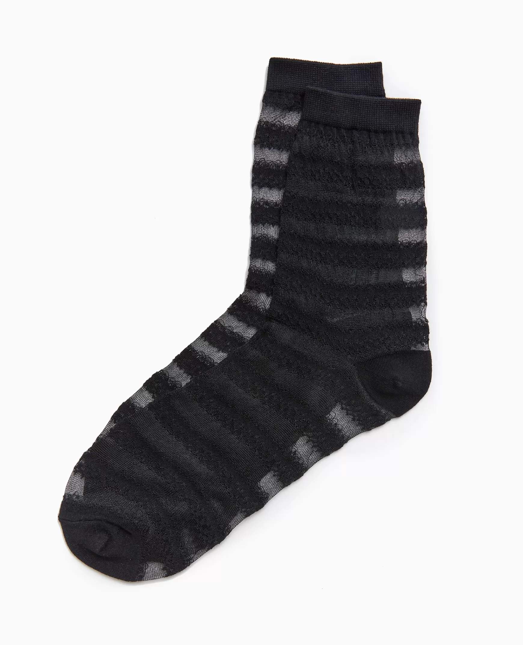 Pimkie Paire de chaussettes bi-matière - Noir Best Sale