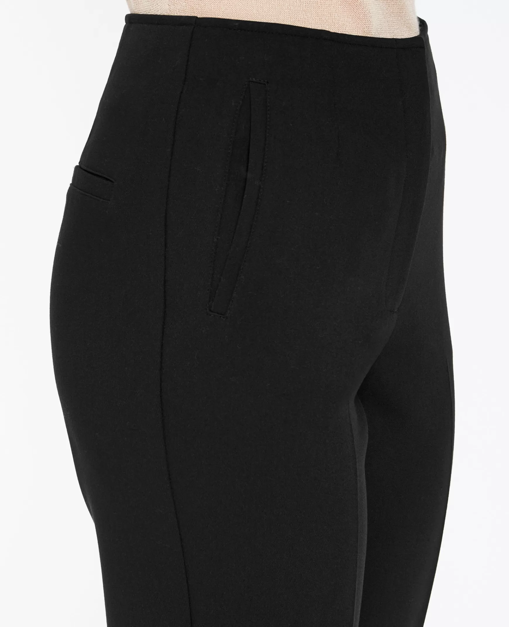 Pimkie Pantalon cigarette taille haute - Noir Cheap