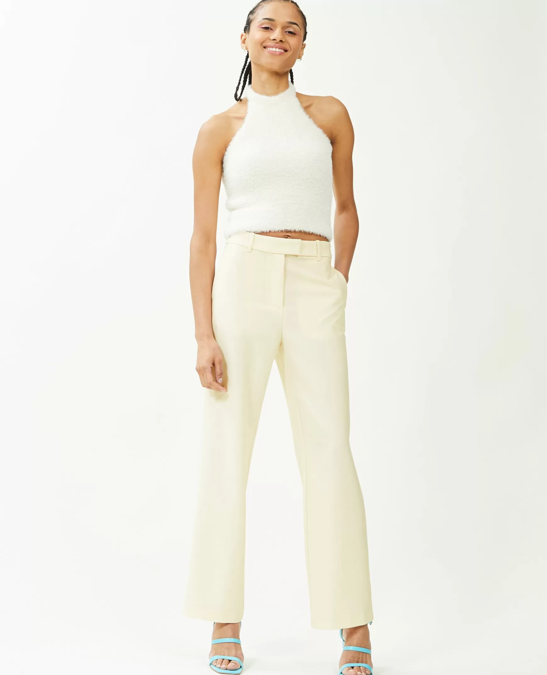 Pimkie Pantalon de costume droit - Beige Online