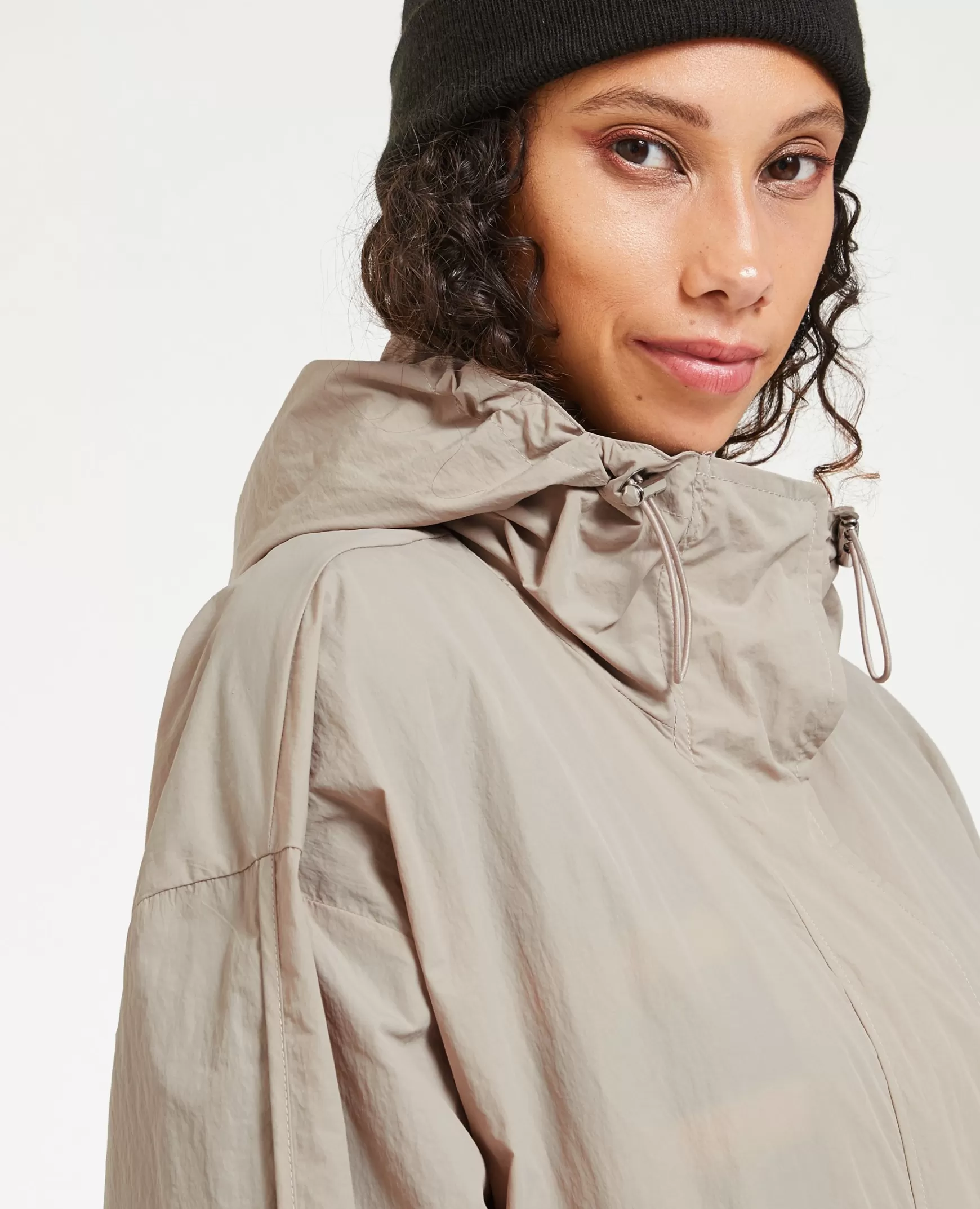 Pimkie Parka anti-pluie avec capuche - Blanc Clearance