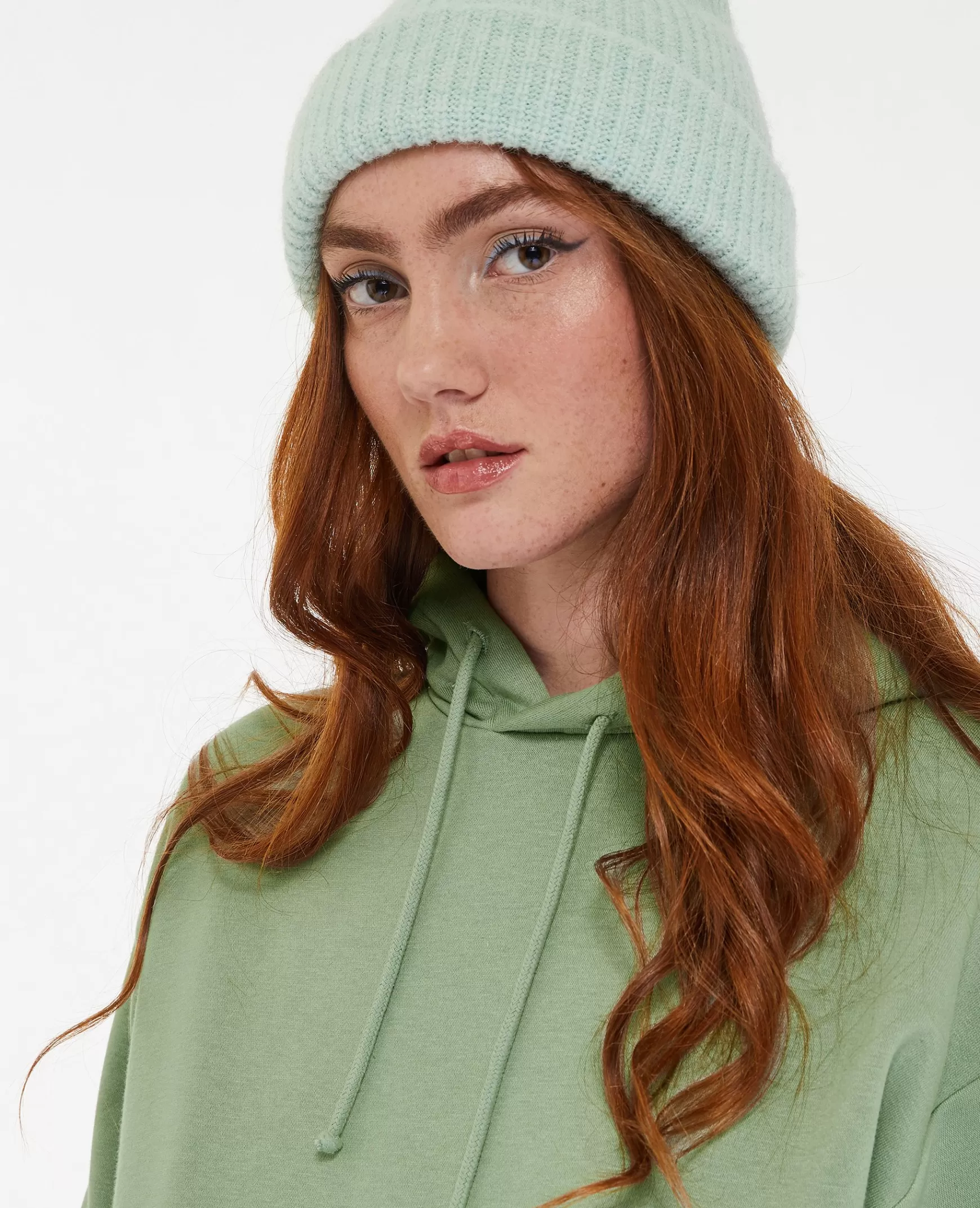 Pimkie Sweat capuche oversize - Vert Best Sale