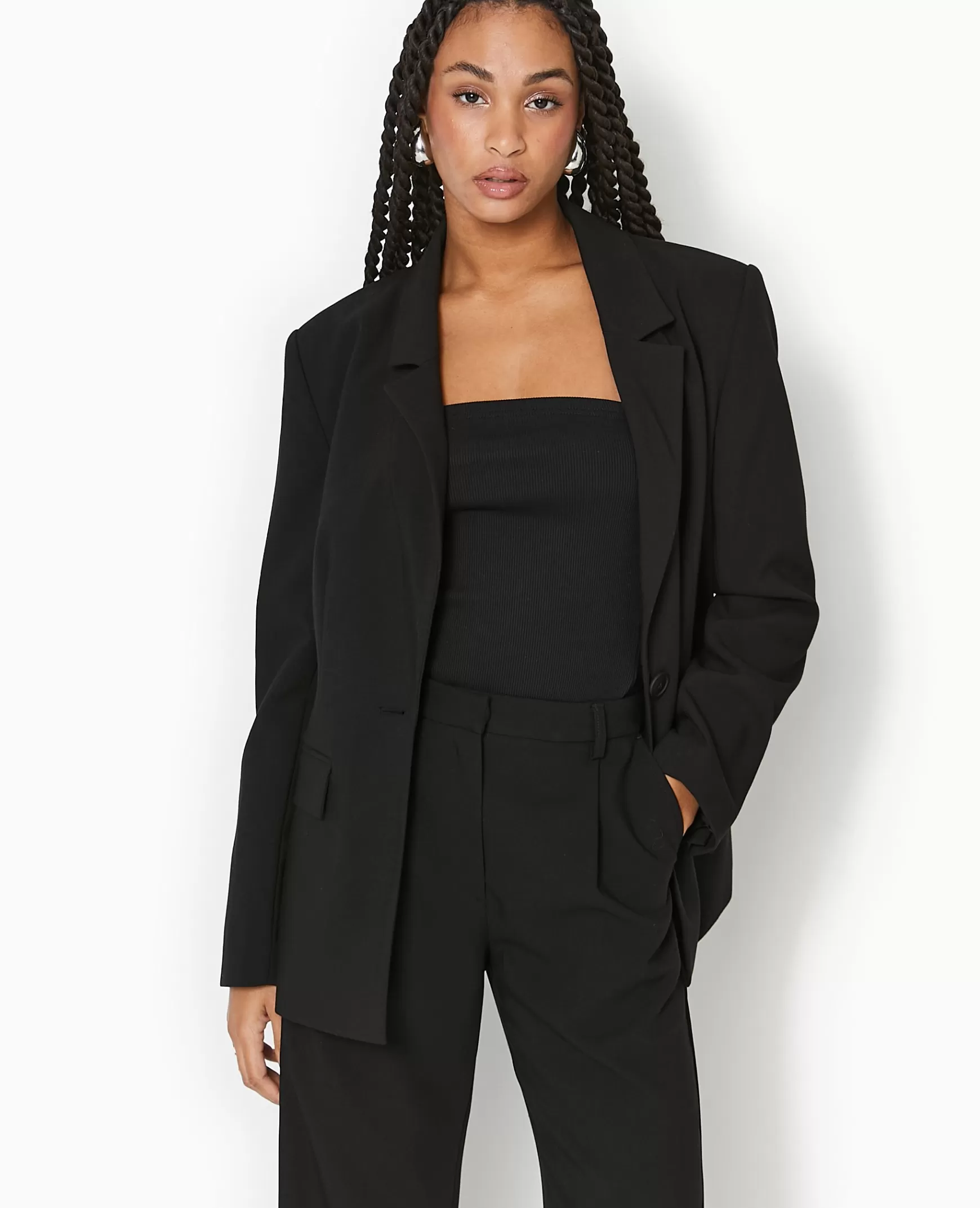 Pimkie Veste blazer 1 bouton - Noir Best